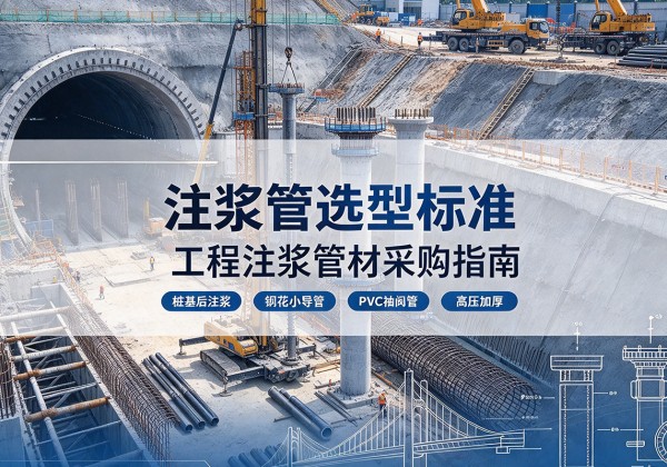 广陵注浆管选型标准